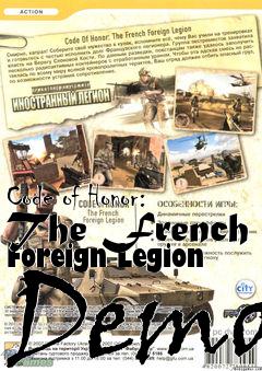 Box art for Code of Honor: The French Foreign Legion Demo