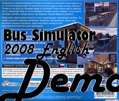 Box art for Bus Simulator 2008 English Demo
