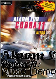 Box art for Alarm fur Cobra 11: Nitro Demo