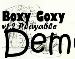 Box art for Boxy Goxy v1.2 Playable Demo