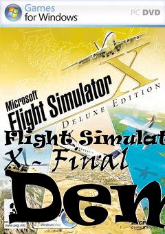 Box art for Flight Simulator X - Final Demo