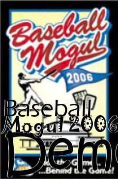 Box art for Baseball Mogul 2006 Demo