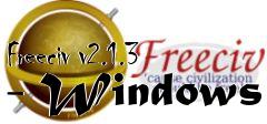Box art for Freeciv v2.1.3 - Windows