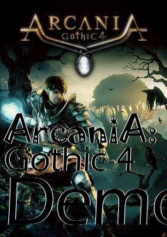 Box art for ArcaniA: Gothic 4 Demo