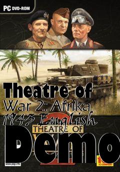 Box art for Theatre of War 2: Afrika 1943 English Demo