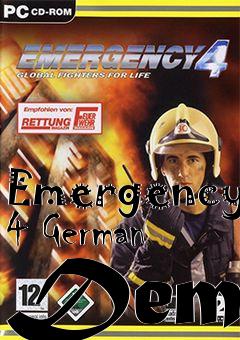 Box art for Emergency 4 German Demo