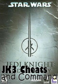 Box art for JK3 Cheats and Commands