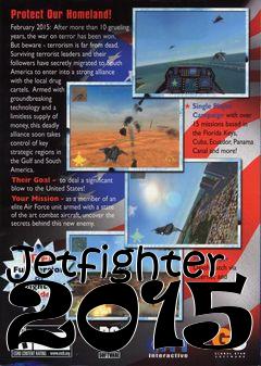 Box art for Jetfighter 2015 