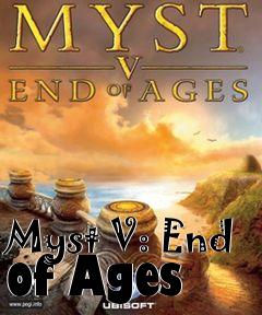 Box art for Myst V: End of Ages 