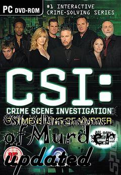 Box art for CSI: 3 Dimensions of Murder updated