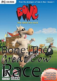 Box art for Bone: The Great Cow Race 