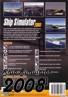 Box art for Ship Simulator 2008 