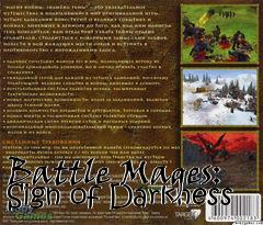 Box art for Battle Mages: Sign of Darkness 