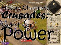 Box art for History Channels Crusades: Quest for Power 