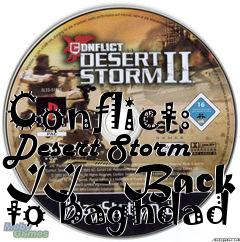 Box art for Conflict: Desert Storm II - Back to Baghdad 