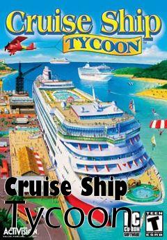 Box art for Cruise Ship Tycoon 