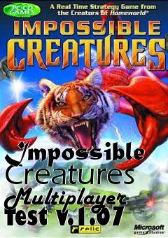 Box art for Impossible Creatures Multiplayer Test v.1.07