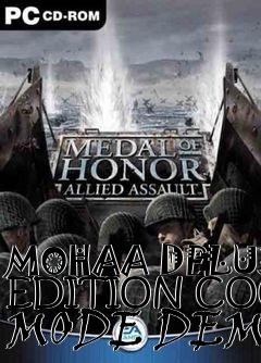Box art for MOHAA DELUXE EDITION COOP MODE DEMO