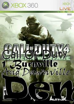 Box art for Call Of Duty 1 Burnville And Dawnville Demo