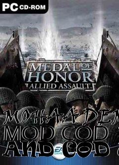 Box art for MOHAA DEMO MOD COD 1 AND COD UO