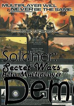 Box art for Soldner: Secret Wars Beta Multiplayer Demo