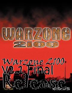 Box art for Warzone 2100 v2.1 Final Release