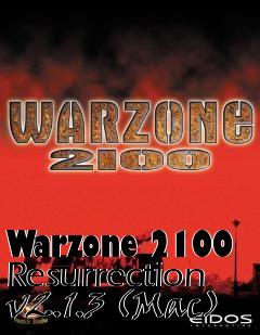 Box art for Warzone 2100 Resurrection v2.1.3 (Mac)