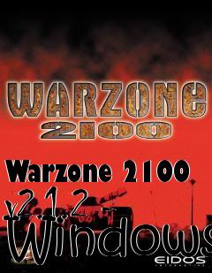 Box art for Warzone 2100 v2.1.2 - Windows