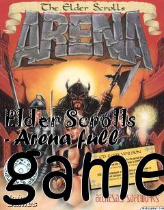 Box art for Elder Scrolls - Arena full game