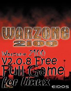 Box art for Warzone 2100 v2.0.8 Free Full Game for Linux