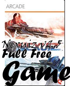 Box art for Nexuiz v2.5 Full Free Game