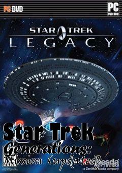 Box art for Star Trek Generations: Mission (updated)