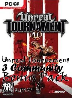 Box art for Unreal Tournament 3 Community Bonus Pack Volume 4
