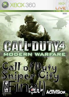 Box art for Call of Duty Sniper City (Final)