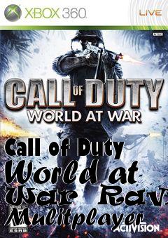 Box art for Call of Duty World at War  Ravine Mulitplayer
