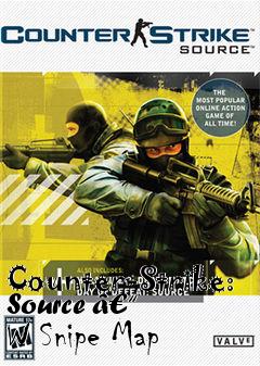 Box art for Counter-Strike: Source â€“ W Snipe Map