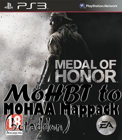 Box art for MoHBT to MOHAA Mappack (botaddon)