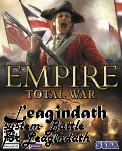 Box art for Leagindath system- Battle for Leagindath