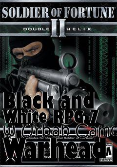 Box art for Black and White RPG-7 w Urban Camo Warhead