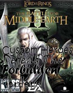 Box art for Custom Heroes Defend The Forbidden Gardens