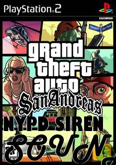 Box art for NYPD SIREN SOUNDS