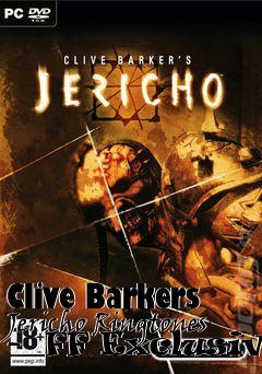 Box art for Clive Barkers Jericho Ringtones -  FF Exclusive