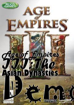 Box art for Age of Empires III: The Asian Dynasties Demo