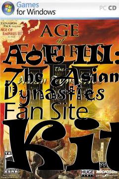 Box art for AoE III: The Asian Dynasties Fan Site Kit