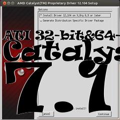 Box art for ATI 32-bit&64-bit Catalyst 7.1