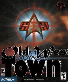 Box art for Old West Town