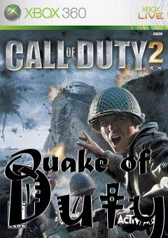 Box art for Quake of Duty