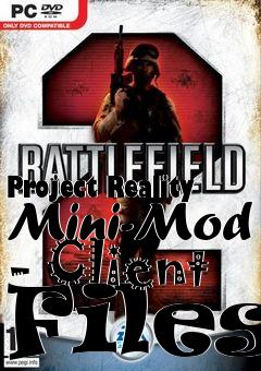 Box art for Project Reality Mini-Mod - Client Files