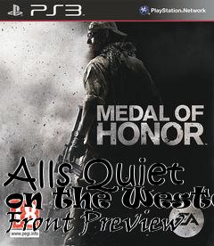Box art for Alls Quiet on the Western Front Preview