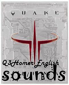 Box art for Q3Homer-English sounds